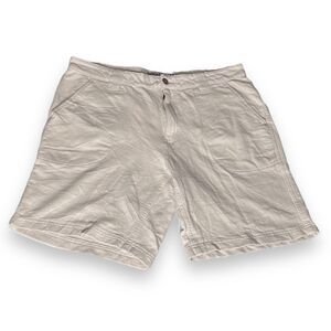 Margaritaville Beige Summer Time Tight Knit Shorts 100% Cotton Men’s Size 38